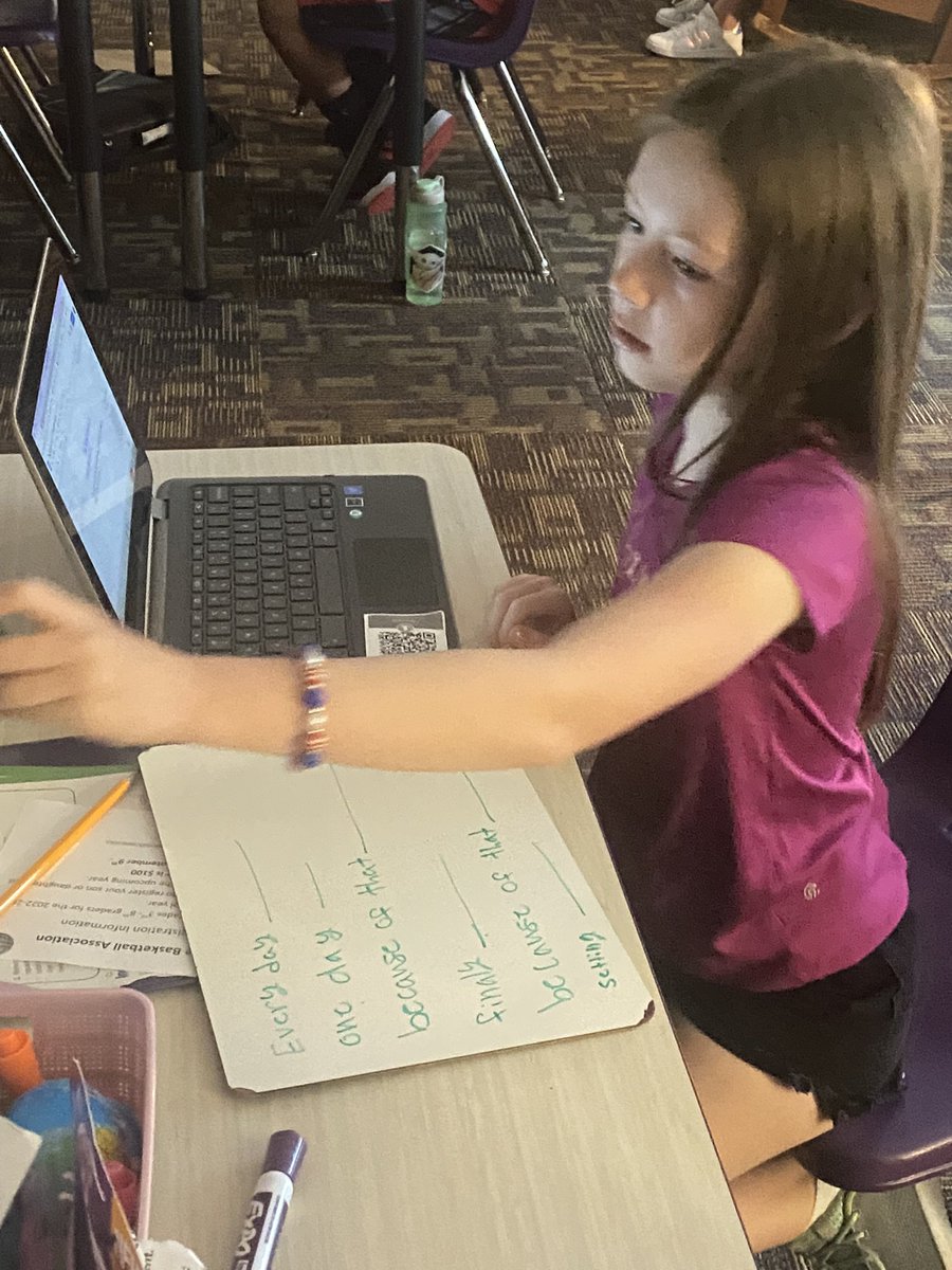 4th graders are learning writing tips from author, Mark Cheverton! Teachers! Check out his website!markcheverton.com <a href="/pride_purple/">Purple Pride</a> <a href="/MarkC_Author/">Mark Cheverton, Author</a>