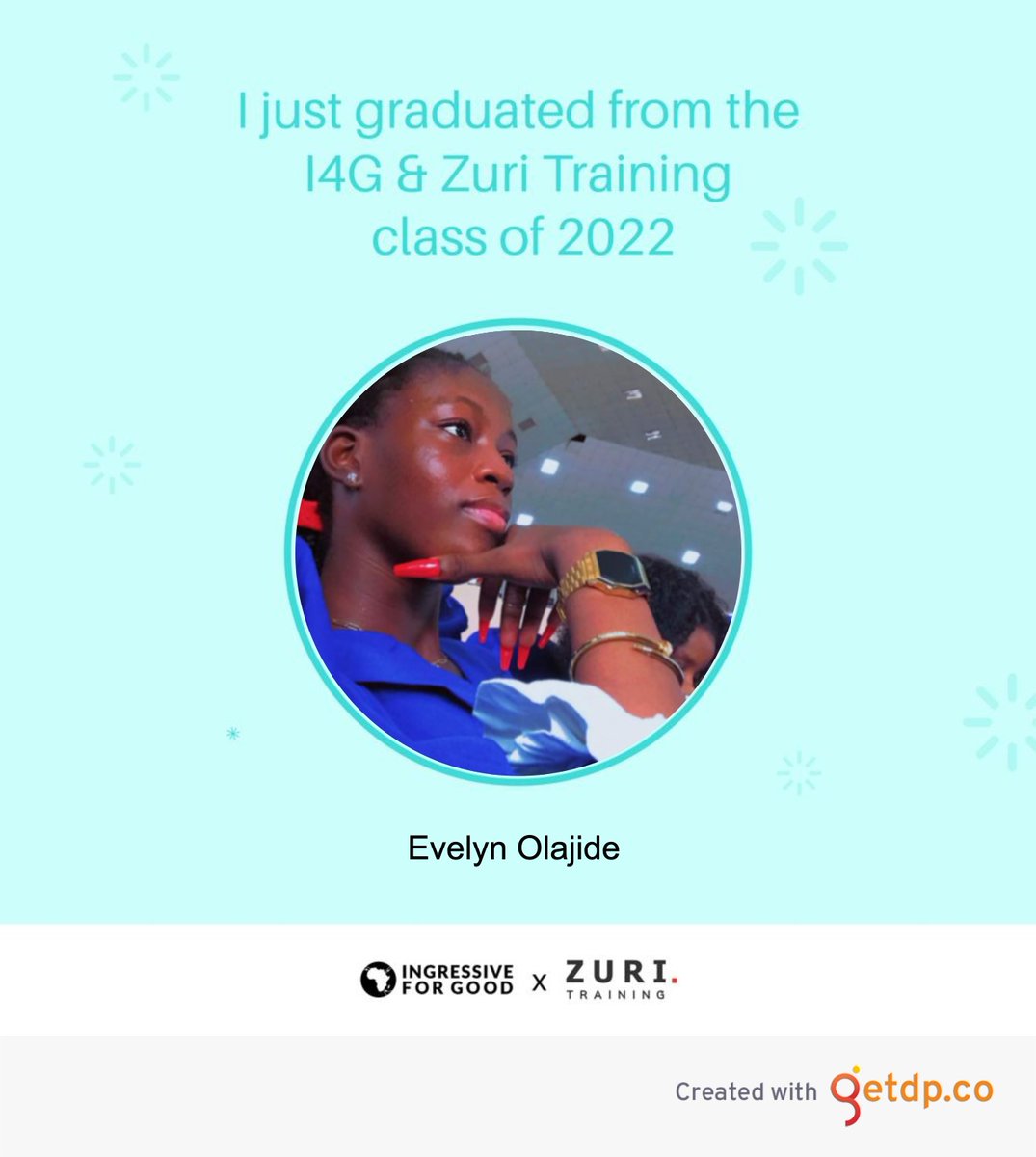 I just graduated from the #I4GZuri Scholarship with @ingressive4good and @thezuriteam and I cannot wait to make amazing strides in the African tech ecosystem
#ZuriComrades #ProductDesign #UI/UX