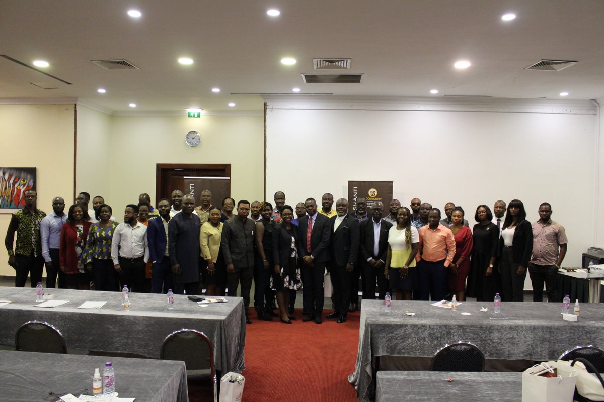 GChamberofMines's tweet photo. CEO of the Ghana Chamber of Mines, Mr. Sulemanu Koney has commended AngloGold Ashanti Obuasi Mine for developing a 10-Year Socio-Economic Development Plan to contribute to building resilient and socio-economically self-sustaining communities. https://t.co/CplDzrMuaD