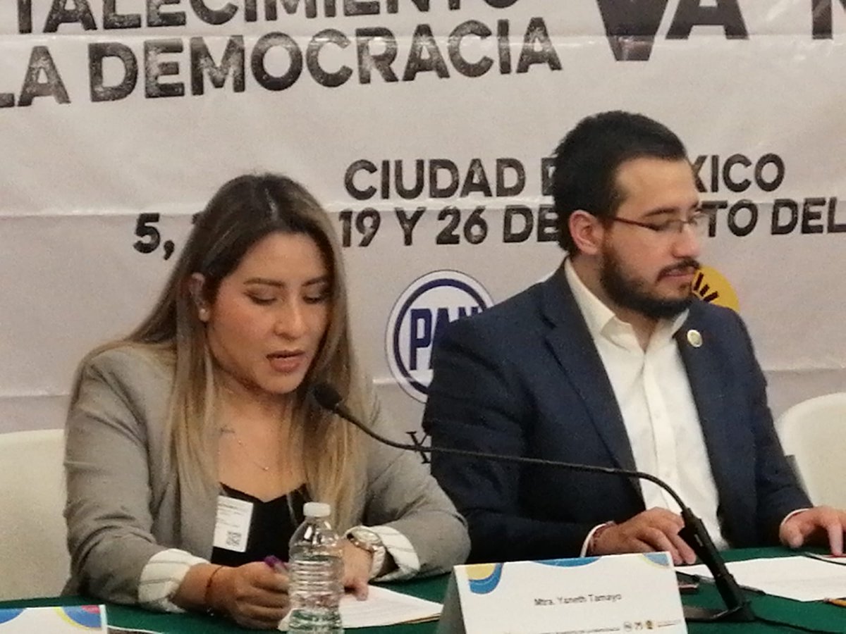 EfectivaParidad's tweet photo. "A lo largo de los tiempos, es posible documentar la reiterada pretensión de alejar a las mujeres de ejercer el derecho a la participación política y de callar nuestra voz en la esfera pública para negarnos el legítimo derecho del ejercicio del poder" @YanethTA #ParidadEfectiva https://t.co/dc72VeybH5
