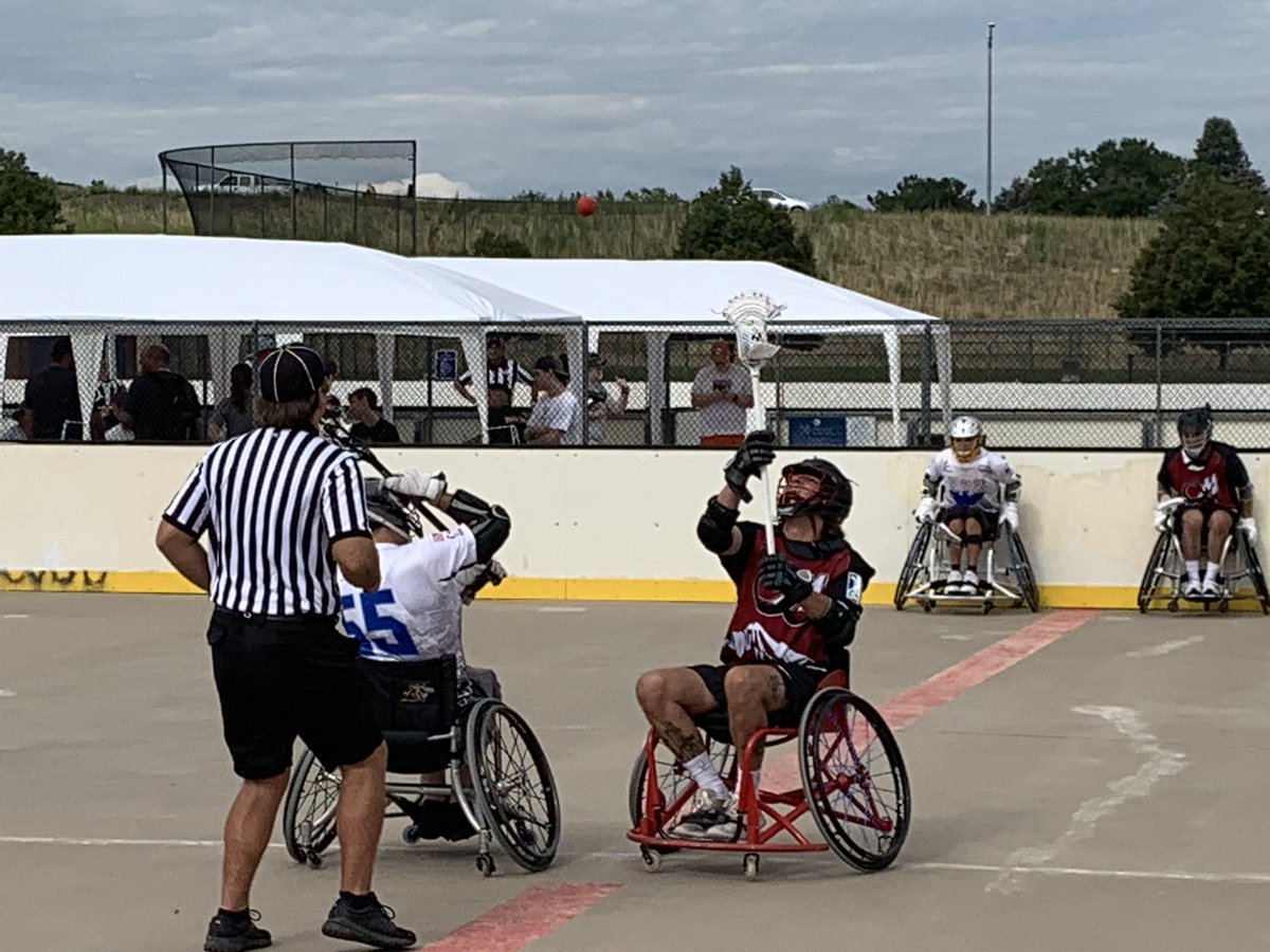 <a href="/KevinJBeaty/">Kevin Beaty</a> and I catching some action at the <a href="/wheelchairlax/">Wheelchair Lacrosse USA</a> Nationals in Aurora.
 
<a href="/CPRNews/">CPR News</a>