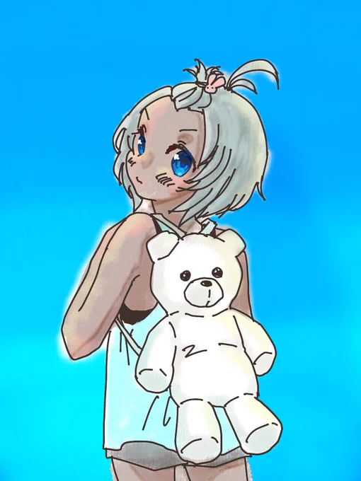 これはシロクマリュックサック少女シロちゃん 