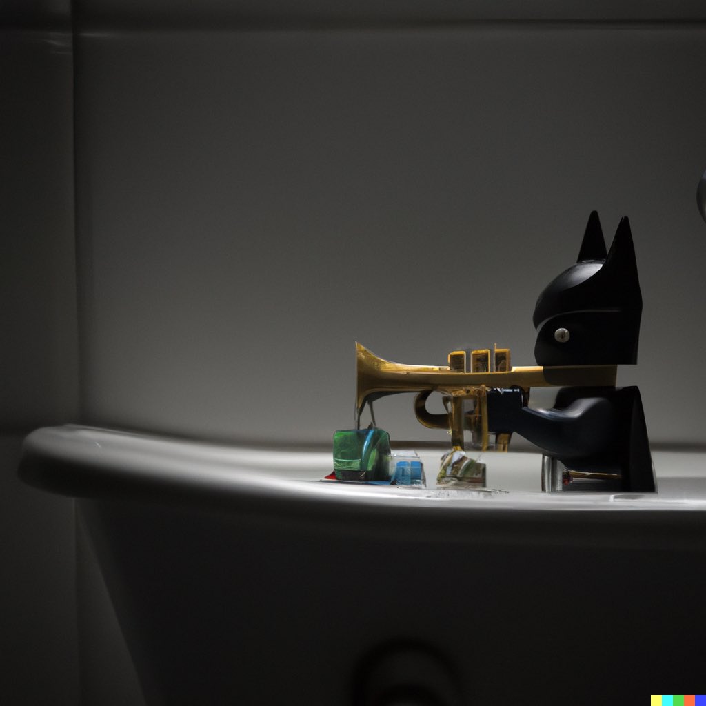 pathintegral0's tweet photo. #dalle2 #legobat https://t.co/MXfanXbxxg
