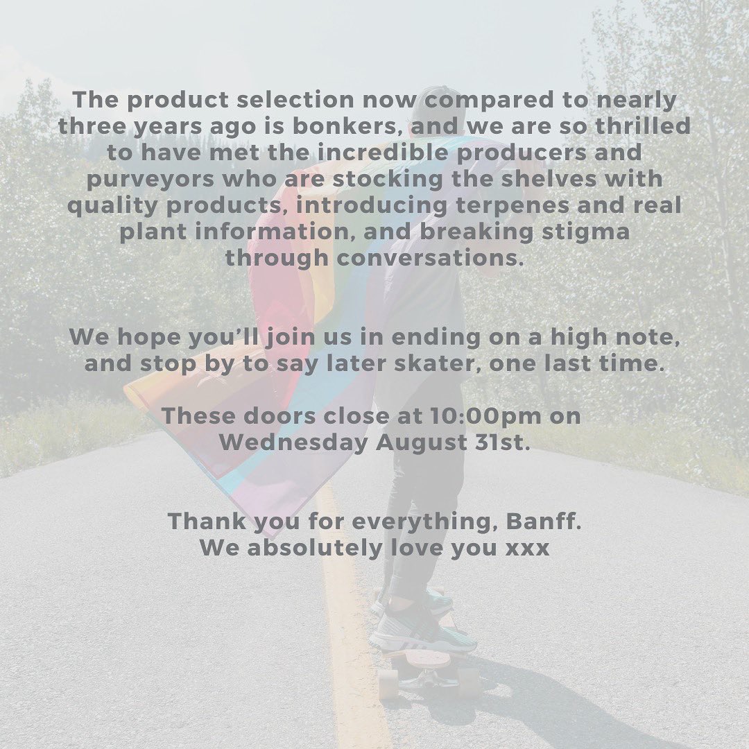 Dear Banff…

We love you ✌🏼