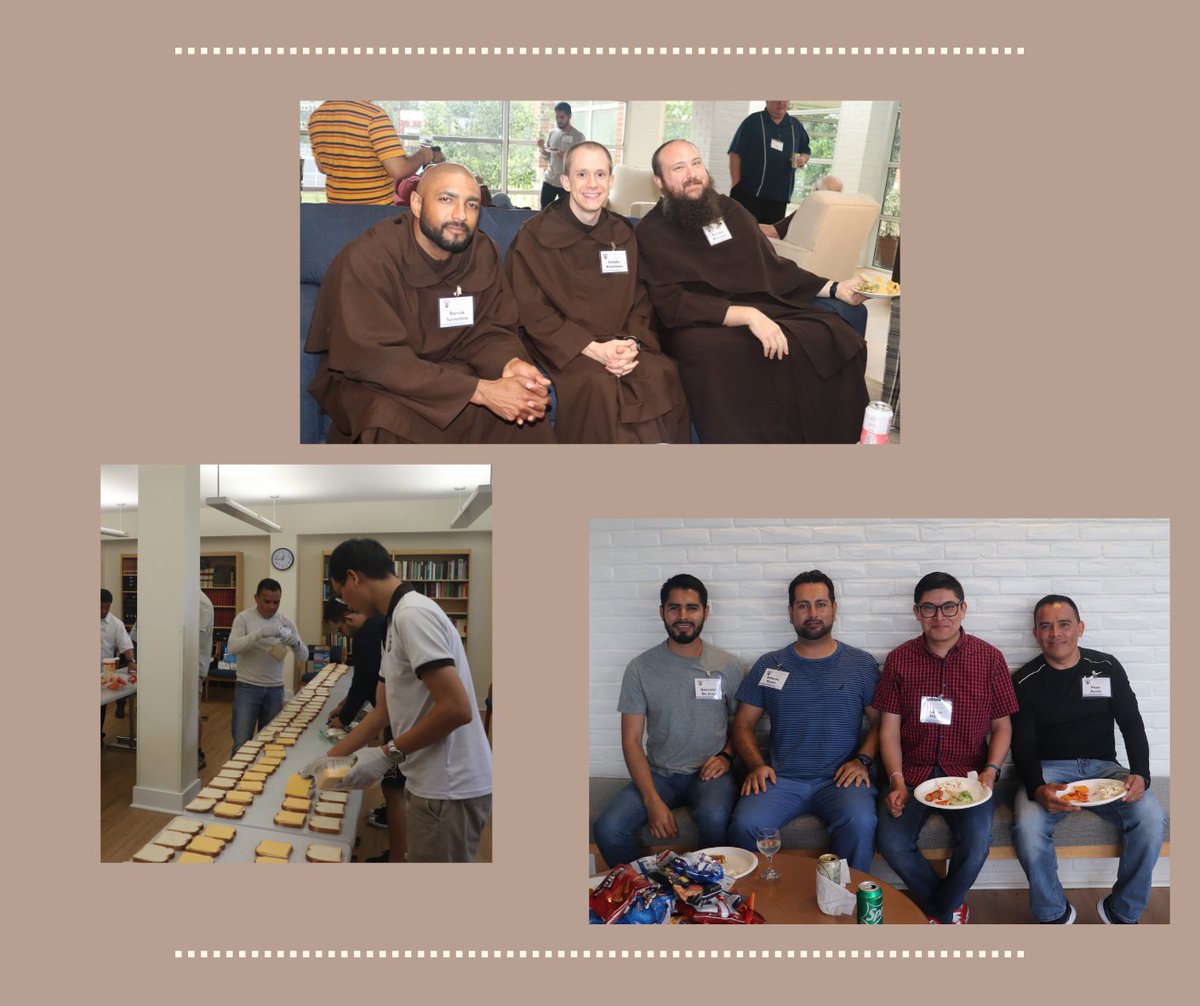 Carmelites's tweet photo. Each August and January, the Provinces of  the Most Pure of Heart of Mary and St. Elias 
sponsor a Carmelite Studies Program. Last week, professed students, novices, interns and 
pre-novices joined together to learn, work, pray and reflect. #Carmelites #CatholicTwitter https://t.co/TXUVL4cXMO