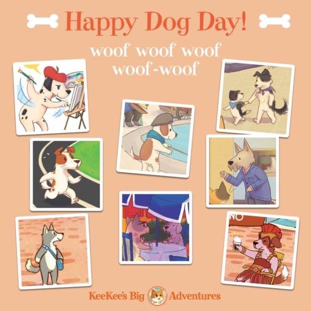 Big WOOFs to all our Canine Friends this #InternationalDogDay! 🐶🐾😻