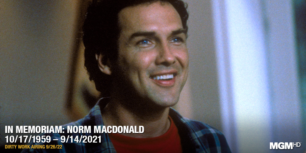 Remembering #NormMacdonald who passed away on this date in 2021. #RIP