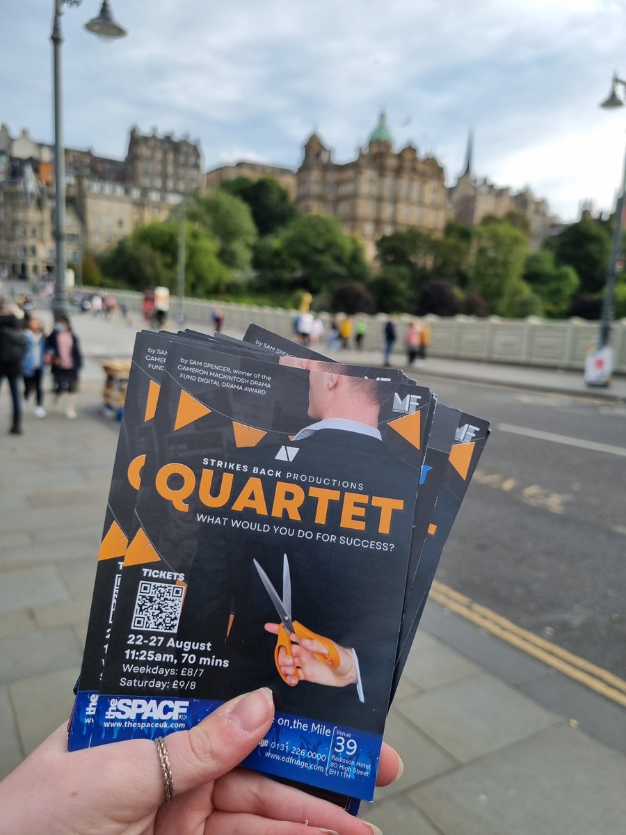 Strikes Back (Quartet & WIHMP @ Fringe) tweet media