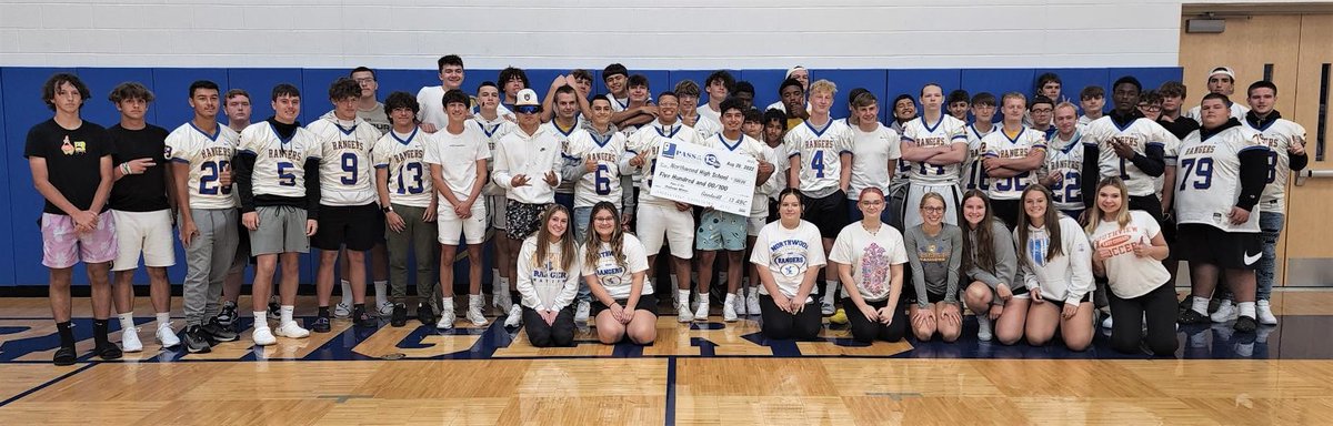goodwillnow's tweet photo. @RangerRoundup @NHSRangers 
Pass It On Challenge Week 2 winners! Congratulations Rangers!  You win the $500 scholarship for week 2.  Thank you to both communities for supporting Goodwill!
#NorthwoodProud #goodwillnow #community https://t.co/bJtSVwaWuj