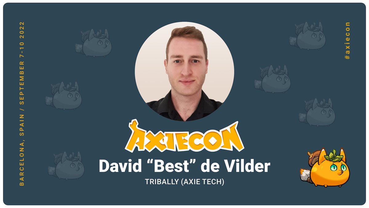 bestaxies's tweet photo. Lets do this #AxieCon 🎉

Grab your ticket here: https://t.co/1L7eb9fShL https://t.co/LnhU63m1FO