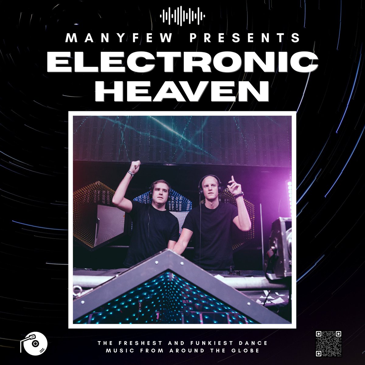 manyfewofficial's tweet image. A new episode of #electronicheaven has landed with #music from:
🪩 apple.co/3AZE3Kp 🪩

@mrbeltandwezol 
@djmarkknight 
@AdelphiMusicFac 
@spencerramsayuk 
@davidguetta 
@Dyro 
@afrojack 
@BlackVNeckMusic 
@AzelloMusic 
@noizu 
@Secondcityuk 
@jonogrant 
@LeftwingKody
