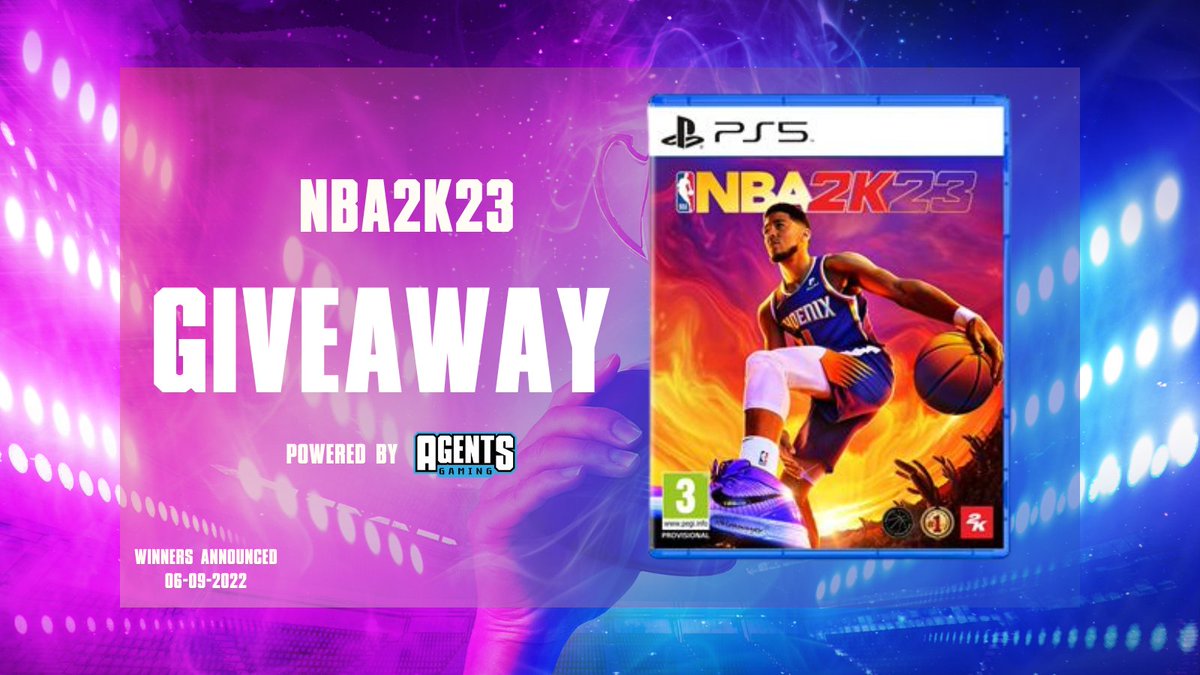 AG3 Esports (@agentsgamingeu) on Twitter photo Join our official #NBA2K23 Giveaway, where a lucky winner will walk away with a copy of the Digital Deluxe Edition!
Rules:
- Like ❤️
- Retweet ♻️
- Follow <a href="/AgentsGamingEU/">AG3 Esports</a>
- Join our Discord
discord.gg/QnB6Vk7fsA
The winner will be announced on September 6th! Join our official #NBA2K23 Giveaway, where a lucky winner will walk away with a copy of the Digital Deluxe Edition!
Rules:
- Like ❤️
- Retweet ♻️
- Follow <a href="/AgentsGamingEU/">AG3 Esports</a>
- Join our Discord
discord.gg/QnB6Vk7fsA
The winner will be announced on September 6th!