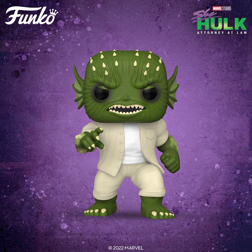 Team up with your favorite heroes to take on POP! Abomination and grow your Marvel Studios’ She-Hulk collection. Pre-order now! amzn.to/3QW3gdW #MarvelMustHaves #Funko #FunkoPOP #Marvel #SheHulk