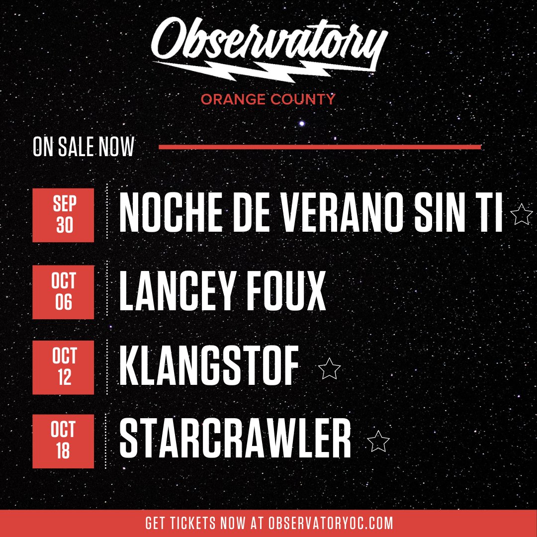 Observatory Orange County tweet media