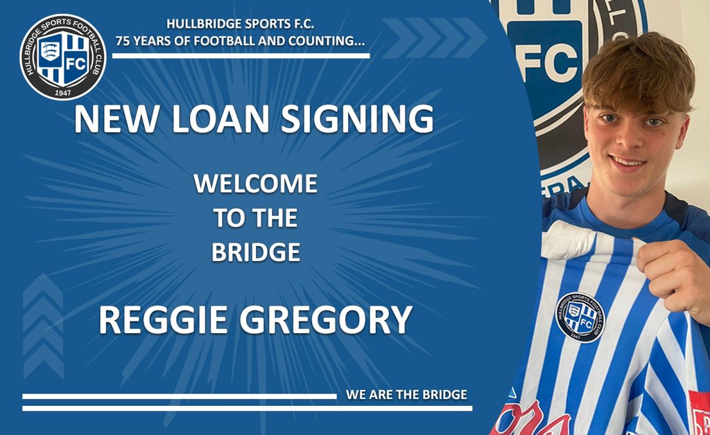 Hullbridge Sports are over the moon to announce <a href="/reggiegregory9/">#RG22</a> has signed on loan for The Bridge from <a href="/OfficialClarets/">Chelmsford City FC</a> 

<a href="/rjmooro/">Rob Moore</a> and <a href="/StephenSouthga2/">Stephen Southgate</a> are pleased to have such a great young player in the squad.