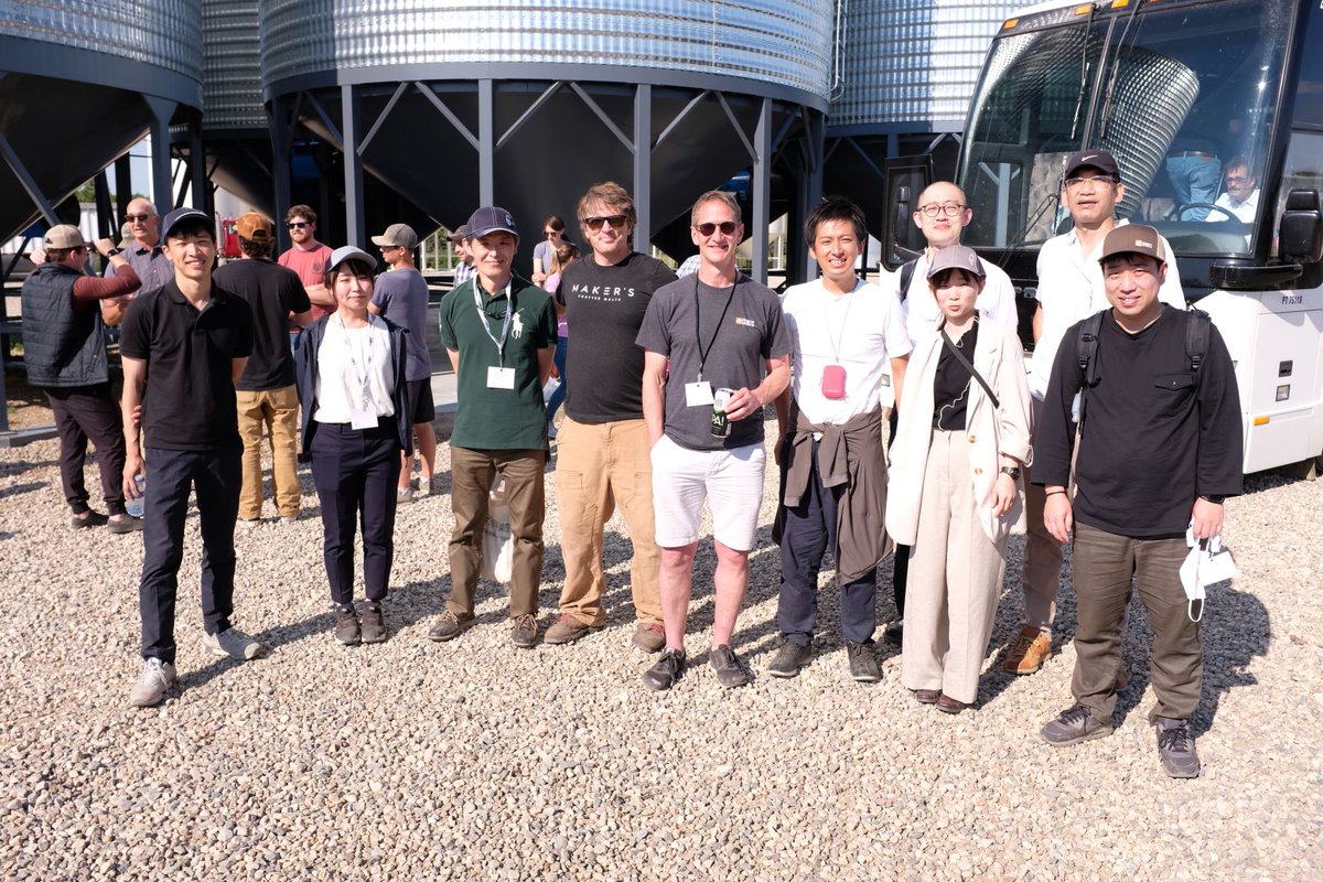 canadianbarley's tweet photo. Thanks to everyone who joined the CMBTC 2022 Western Canada Barley Crop Tour August 10-12, and helped make it a success, with special thanks to our Japanese guests from Asahi &amp; Sapporo breweries who travelled a long way to see Canadian barley, here's to harvest 2022, cheers! https://t.co/GNLpzvK1WS