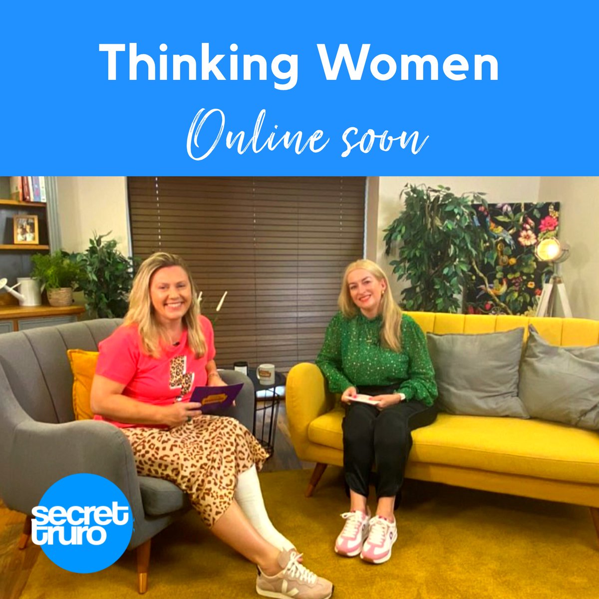So lovely to be in the <a href="/thinkingwomentv/">Thinking Women</a> studio today at <a href="/cornwallchannel/">Cornwall Channel</a>

There’s a first time for everything!