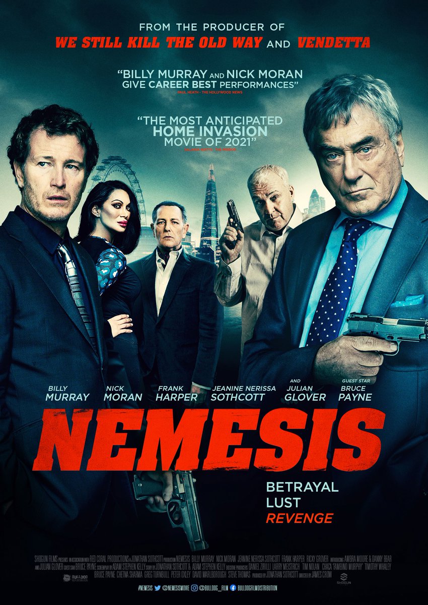 Fancy a Friday night fix of gangland thrills and spills? Watch NEMESIS on Amazon Prime Video UK, DVD and other digital platforms including <a href="/Tubi/">Tubi</a> (US).