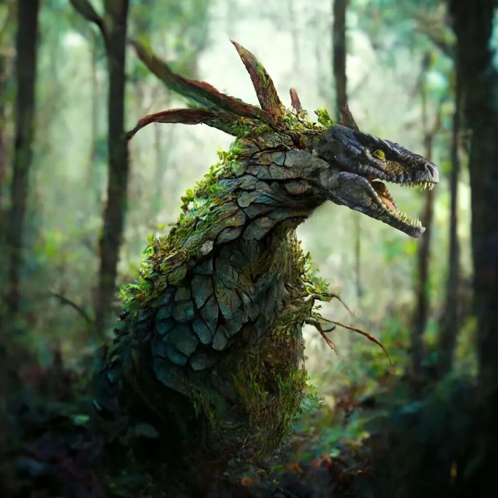 Winshot's tweet photo. /imagine prompt : " forest dragon, hyper realistic "

Photoshopped some out of place parts in this picture to achieve this version..

#Midjourney ai is a great way to experiment different ideas.. Can't wait to experiment more...

.
.
.
#Midjourney #midjo… https://t.co/MiPBr6Yd5n https://t.co/XaP16AKgYy