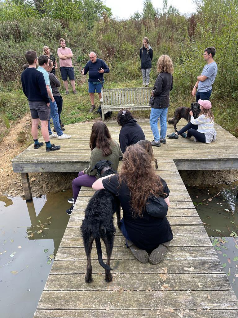 CEN_HQ's tweet photo. Thank you very much to @BenGoldsmith for hosting us on your farm and telling us about your nature recovery plans! 🧑‍🌾🌳

We really enjoyed hearing about the work of @kernowbeaver, @BeaverTrust and @CornwallBeaver! 🦫

#buildbackbeaver https://t.co/WycQpkyKl2