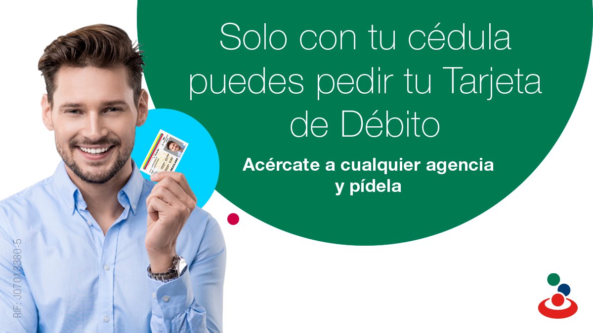 Solicita la reposición de tu Tarjeta de Débito 💳 en la Agencia Banesco de tu preferencia y solo presenta tu cédula de identidad laminada.

¡Recuerda! Comunícate con nuestra #BancaTelefónica al (0212) 501.1111 y reporta el robo, extravío o deterioro de tu TDD.

#BanescoContigo