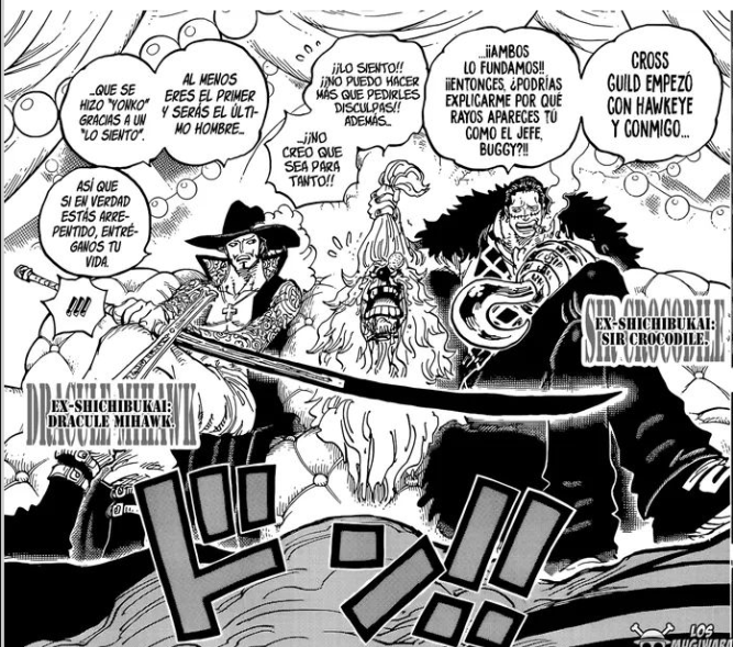 kaminaporaqui's tweet photo. ONE PIECE 1058
Adoro los capítulos de recompensas nunca me fallan por fin tenemos las recompensas dignas de un yonko. Por otra parte, Croco y Mihawk se robaron el capítulo enter, Cross Guild tiene potencial para sacarselo todo
y lo de Sabo me interesa, interesa muchisimo https://t.co/xBdfuselwe