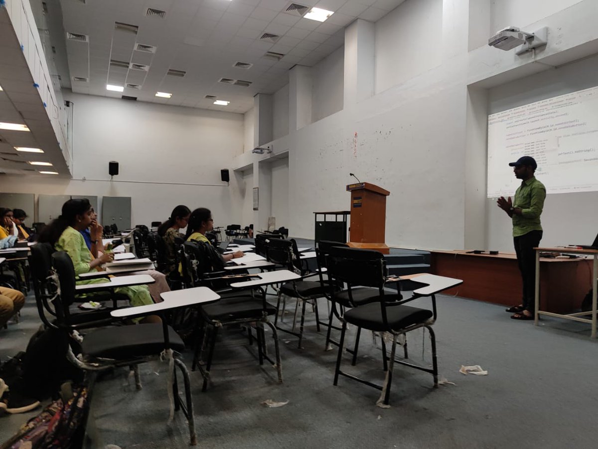 gdg_salem's tweet photo. Day 4 - 26/08/2022
Android Study Jam by GDG Salem
@gdg_salem
#GDG
@i18nsolutions
#androidstudyjams https://t.co/8k3SPwGDV4