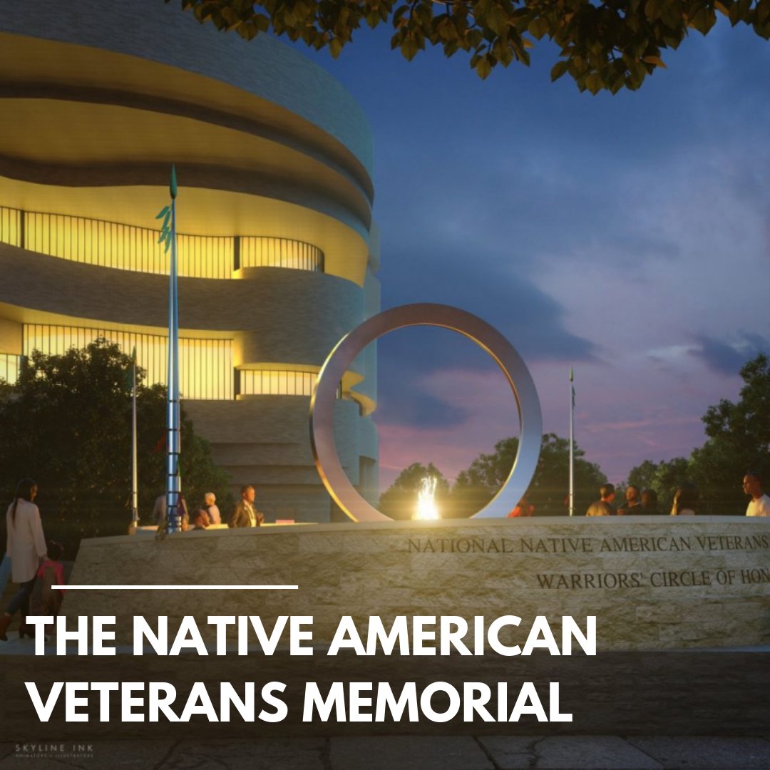 IndigenousDC's tweet photo. The National Native American Veterans Memorial honors American Indian, Alaska Native, and Native Hawaiian veterans who serve in the US Armed Forces.

Learn more by downloading the Guide to Indigenous D.C. on iOS/Android 📲💡

#Indigenous #Native #DC https://t.co/01a4DlCSGo