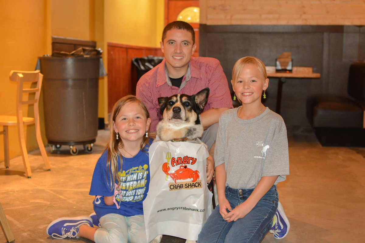 angrycrabshack's tweet photo. Happy International Dog Day! At Angry Crab Shack, we love our furry friends.
Service Animals welcome!
#Internationaldogday #dogs #dogsforvets https://t.co/skakOecSYh