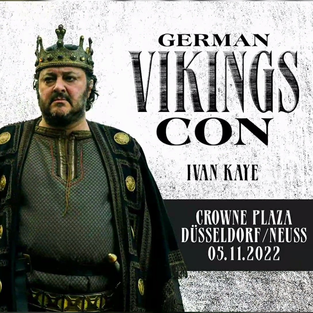 And have you secured your ticket for the German Vikings Con to meet our KING & the world's loveliest #VillainForHire?
➡️eventbrite.de/e/german-vikin…
.
#IvanKaye #KingAelle #Vikings #HistoryVikings #KingAella #GermanVikingsCon #KingOfNorthumbria #Saxon #KingÆlla #GermanComicCon