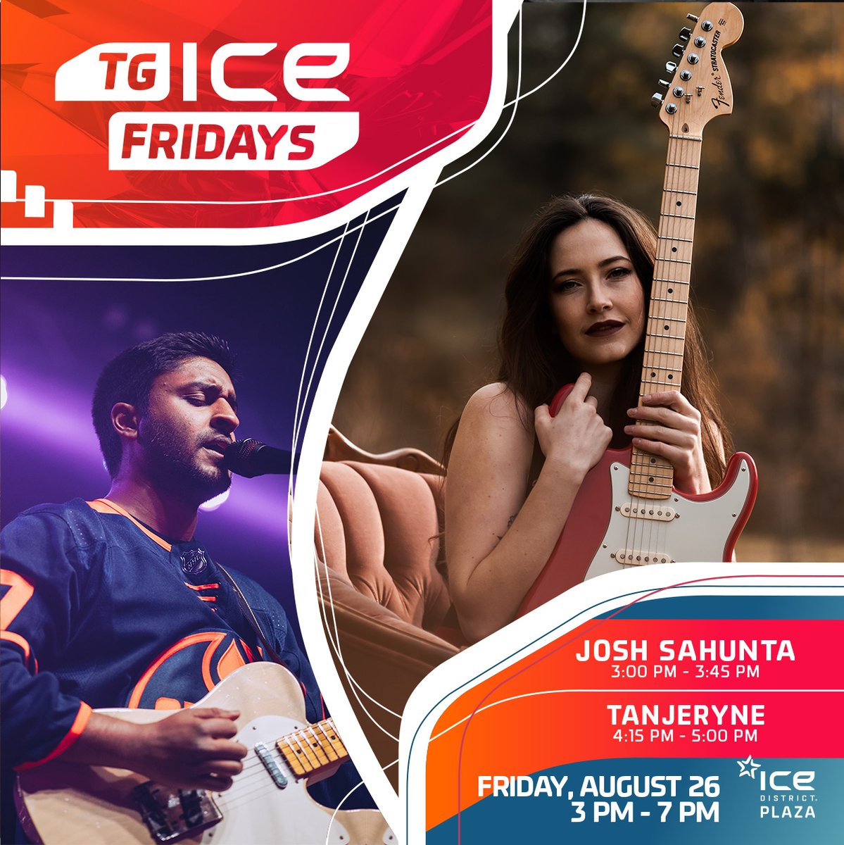 Stop by #IceDistrict Plaza before <a href="/backstreetboys/">Backstreet Boys</a> for a brand new Front Door Experience including:

📷️ Photobooth station from Glam Cam
🎶 Live music from Josh Sahunta, Tanjeryne and DJ SEAGLASS 
🕺 Performances by Rhythm FX Dance Team 
🍗 <a href="/Smokehousebb/">Smokehouse BBQ</a>, drinks and more!