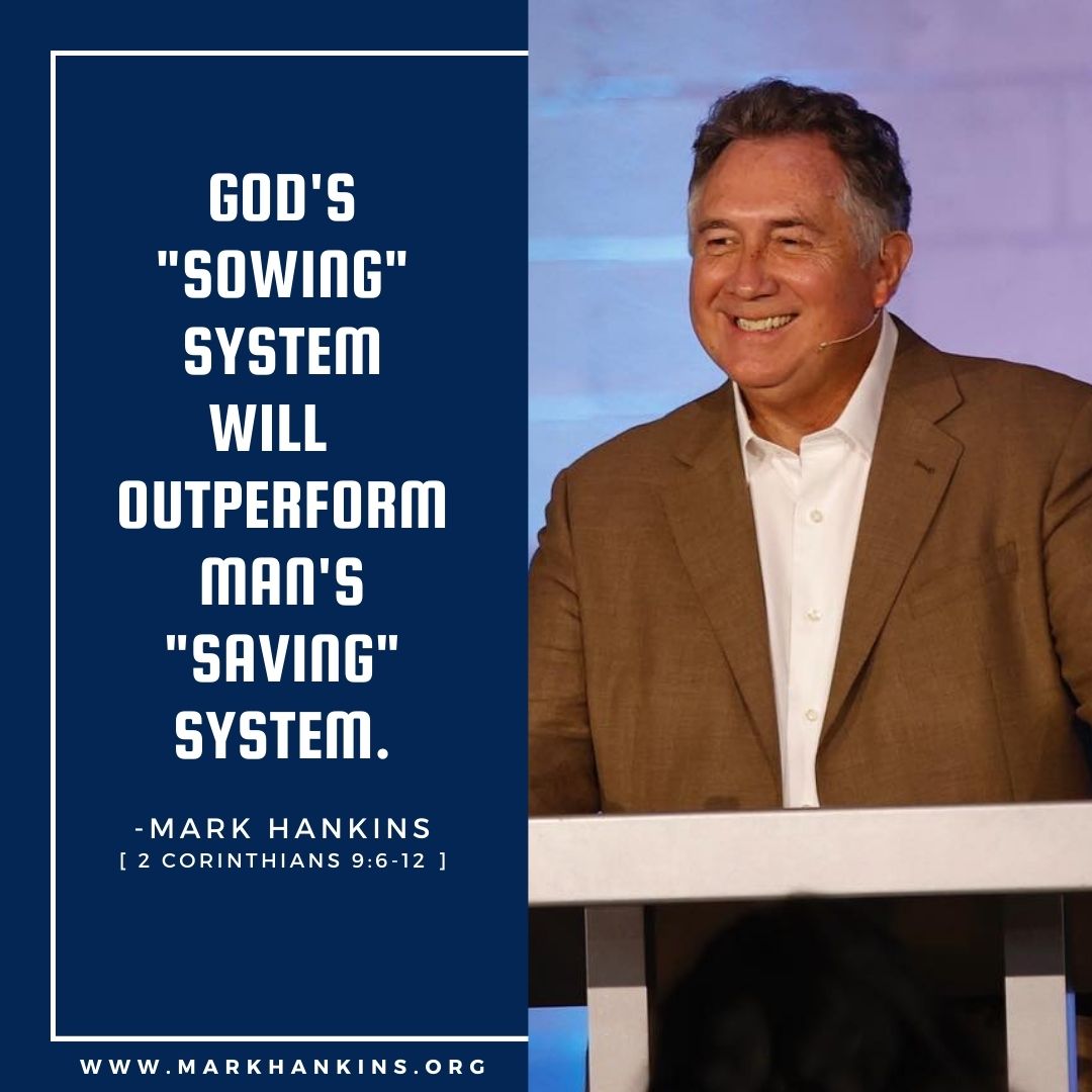 markhankins1123's tweet photo. "God's "SOWING" system will outperform man's "SAVING" system." -Mark Hankins

#sowing #saving #godssystem #offering #tithe #faith #giving #markhankinsministries #jesusislord https://t.co/u28CZ5J3XG