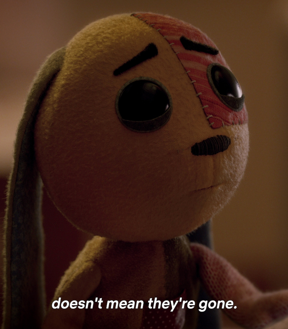 netflix's tweet photo. The profound emptiness a lost loved one leaves behind is proof of just how much room your love for them takes up.

Lost Ollie is now on Netflix. https://t.co/OHrz40xFm9