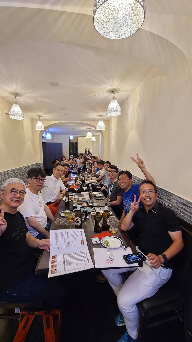 endofcap's tweet image. Asian Night at #FOSS4G2022.