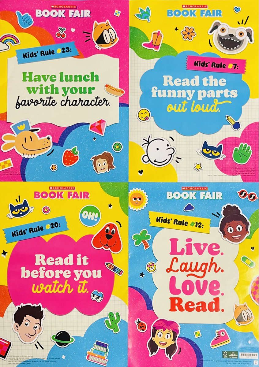 SurrattLibrary's tweet photo. Are you ready for our Fall Book Fair?! This years first Book fair is taking place August 29th - September 2nd📕📚🦁 See you there! https://t.co/wSowm2ISfE