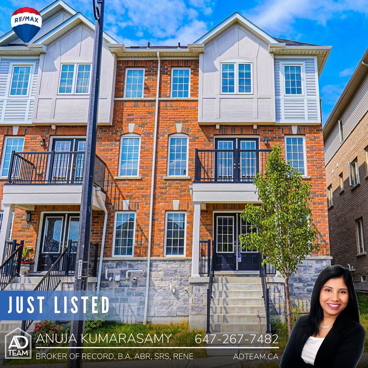 JUST LISTED🏡 10 CAMILLERI RD., AJAX
💰 $799,900
📍Audley/Rossland
🔹 4 🛏 & 4 🛁
☎️ Call Us For Your Personal Tour @ 647-267-7482

#justlisted #forsale #listedforsale #newlisting #semidetachedhome #adtem #anujatherealtor #remaxrealtron #remax #1realtor #AjaxRealtor #ajaxHomes