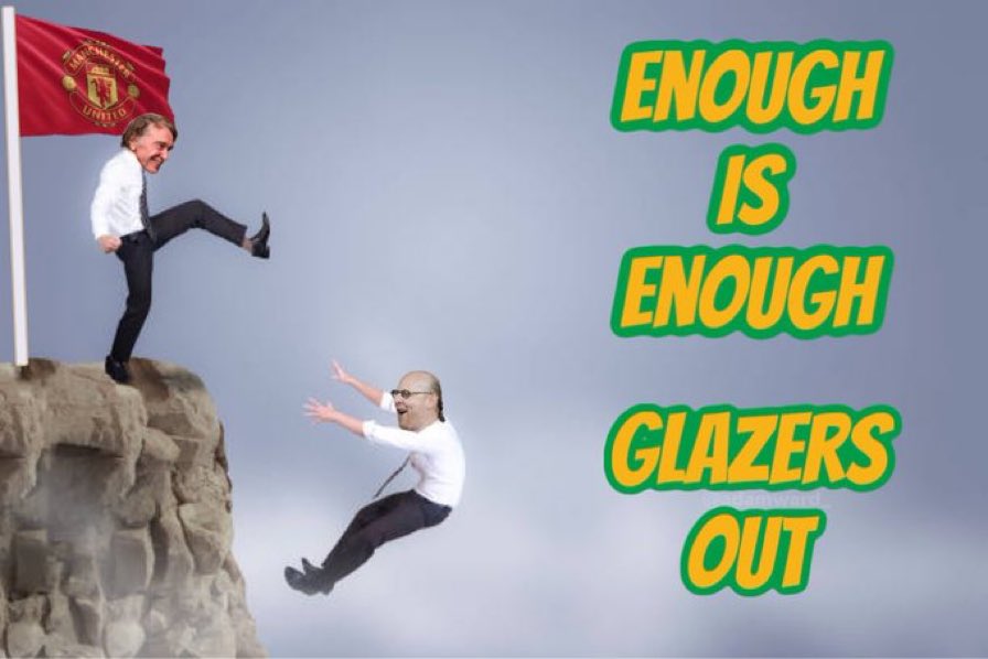 We want #GlazersOutNOW the time has come for the glazers to sell the club