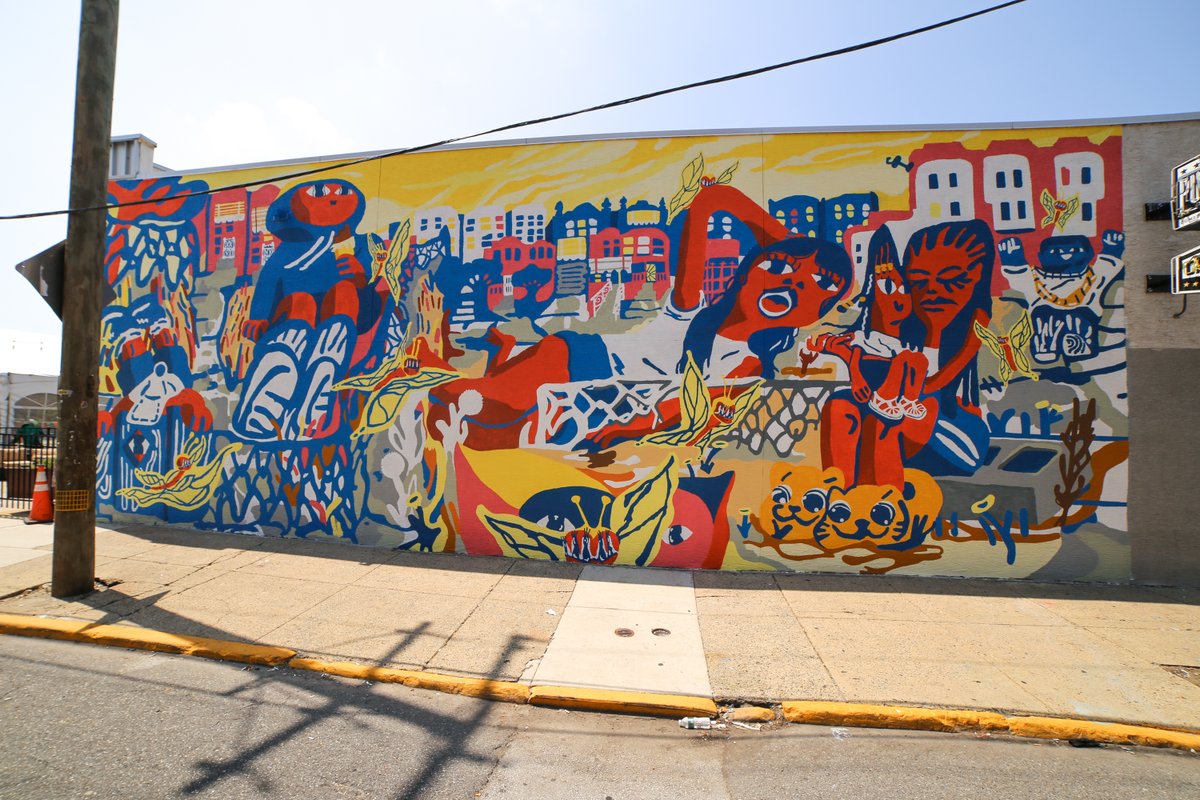 livingwallsatl's tweet photo. “Fuzzy Slippers” by Branche Coverdale (@branchecoverdale on Instagram)
📍Punch Line Philly
📷 @StreetsDept 

#AdultSwimMuralProject https://t.co/okM4Y44ZVg