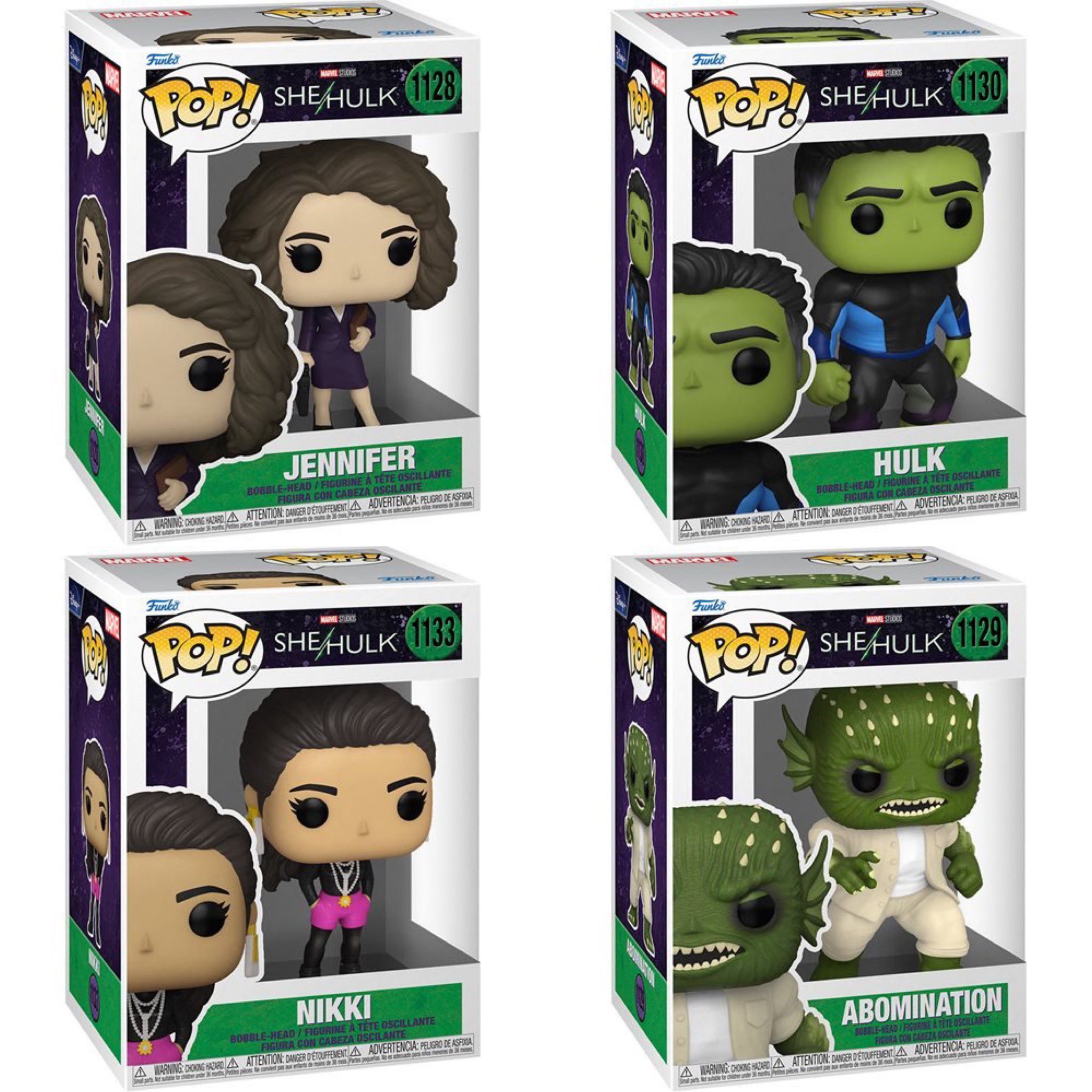 Funko POP News ! on Twitter "All 4 currently released SheHulk Funko