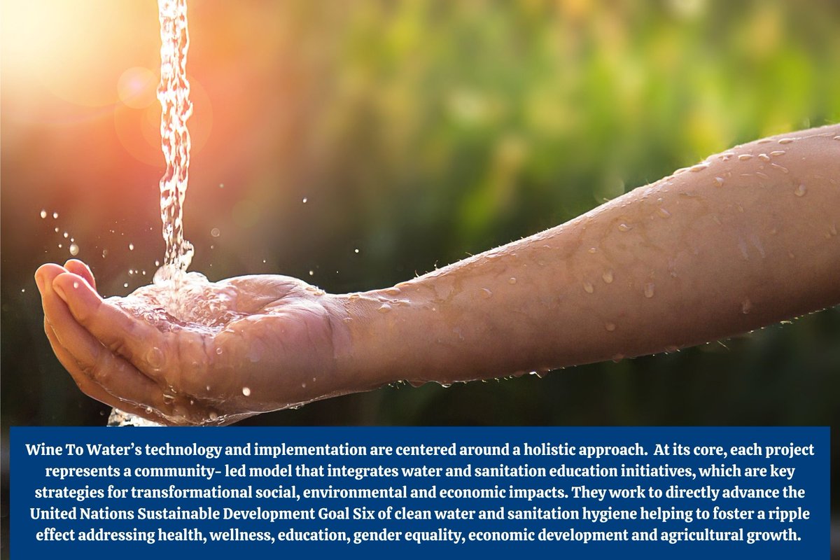 Give water! Give life! By making a donation, you support life and dignity for all through the power of clean water. Please help us make a difference today. #cleanwater #impacttheworld #TRICOMfunding #givingtuesday 
give.winetowater.org/campaign/trico…
