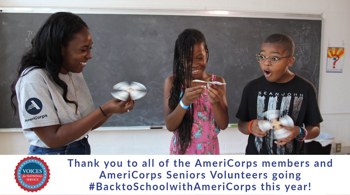 deansforimpact's tweet photo. Schools, #edprep programs &amp; local orgs have been collaborating to meet student needs by mobilizing aspiring teachers as tutors. THANK YOU to these tutors &amp; #NationalService members who are headed #BacktoSchoolwithAmeriCorps to ensure students access tools to recover &amp; thrive. https://t.co/F6xMNEj3UO