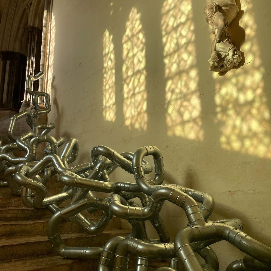 wellsartcontemp's tweet photo. ✨The light in @WellsCathedral1 adding some extra magic to our WAC 2022 Exhibition ✨

🤩 120 artworks by 111 international artists,

🤩📍 29 site-specific installations.

 🗓 Open daily 7AM - 7PM until Sunday 28 August 2022.

Don’t miss out! https://t.co/2SG2FL7WZq