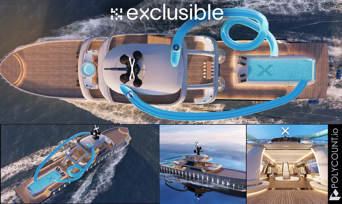 0xJayhan's tweet photo. The Yacht made by @Polycount_io @exclusible is INSANE! I am proud to be part of this amazing project! @spatialxr #Metaverse 🔥🔥🔥 https://t.co/3e7juGu5TL