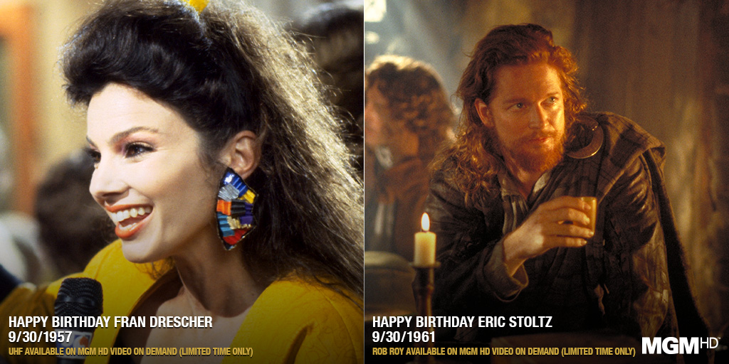 Sending birthday wishes to <a href="/frandrescher/">Fran Drescher</a> &amp; <a href="/ericstoltz/">Eric Stoltz</a>. #BOTD #Libra