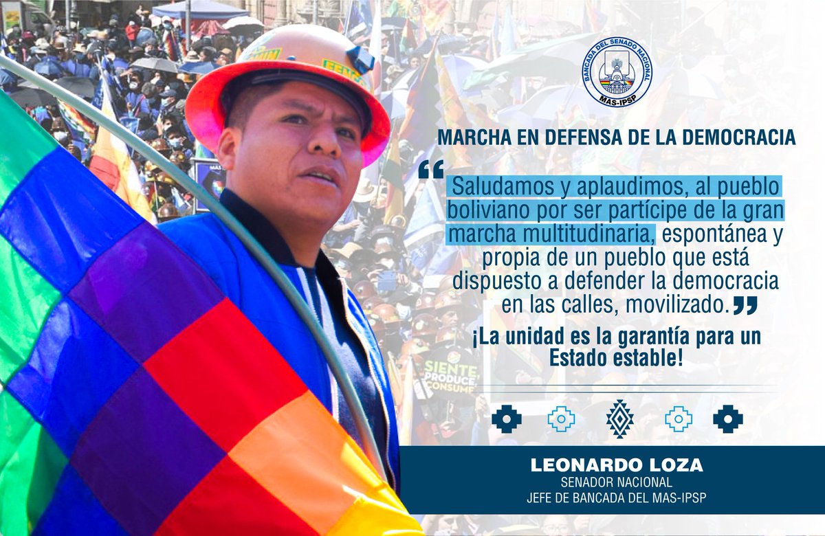 LeonardoLoza18's tweet photo. ¡El pueblo boliviano está dispuesto a defender la democracia! https://t.co/EnCnOSMI07