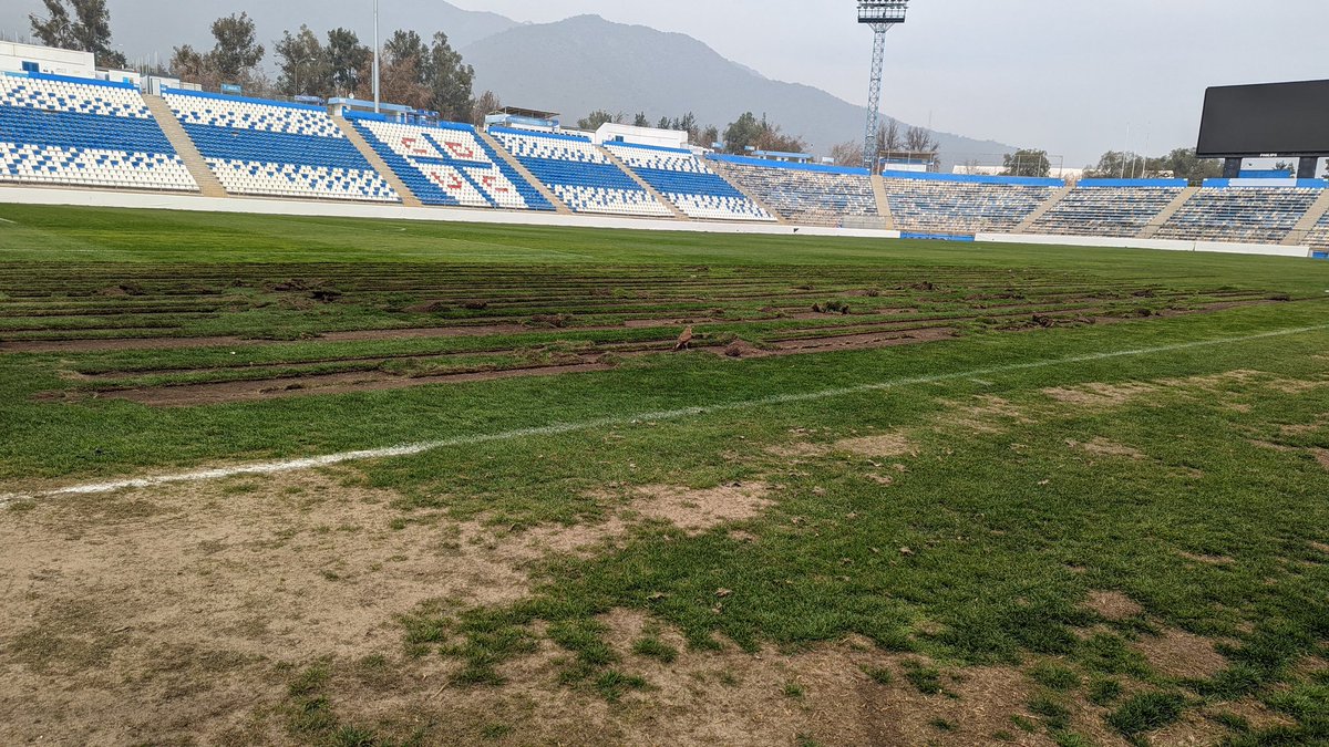 NuevoEstadioUC's tweet photo. Semana #1
Empieza el desalojo de las oficinas y el retiro del pasto.
El estadio estará cerrado por unos dias mientras se realizan obras de deratización.
#LosCruzados https://t.co/7w6nTu6vCl