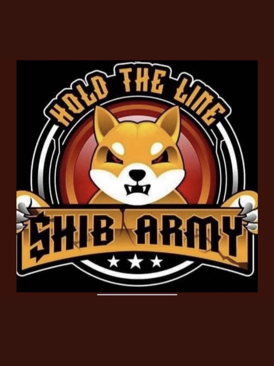 BezosCrypto's tweet photo. #SHIBARMY HOLD THE LINE!!!

BETTER DAYS ARE AHEAD!!!

#SHIB #SHIBA #SHIBAINU #SHIBARMY #SHIBARMYSTRONG #SHIBARMY4LIFE #SHIBARIUM #SHIBDELETEAZERO #1CentDreamShib #ShibToAPenny #ShibMillionaire #ShibaEternity  🚀 https://t.co/hcJAJf20Y4