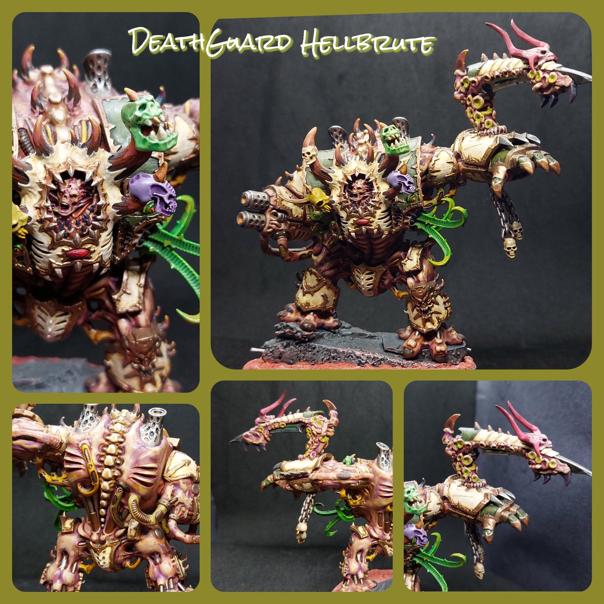 Evans_903's tweet photo. Friday show cast 7
Bruce the deathguard hellbrute from a few years ago
I just love the pain and anger in his face
#Fridayshowcase #Hellbrute #DeathGuard #PapaNurgle #40k
#WarhammerCommunity https://t.co/54UXHAo2zB