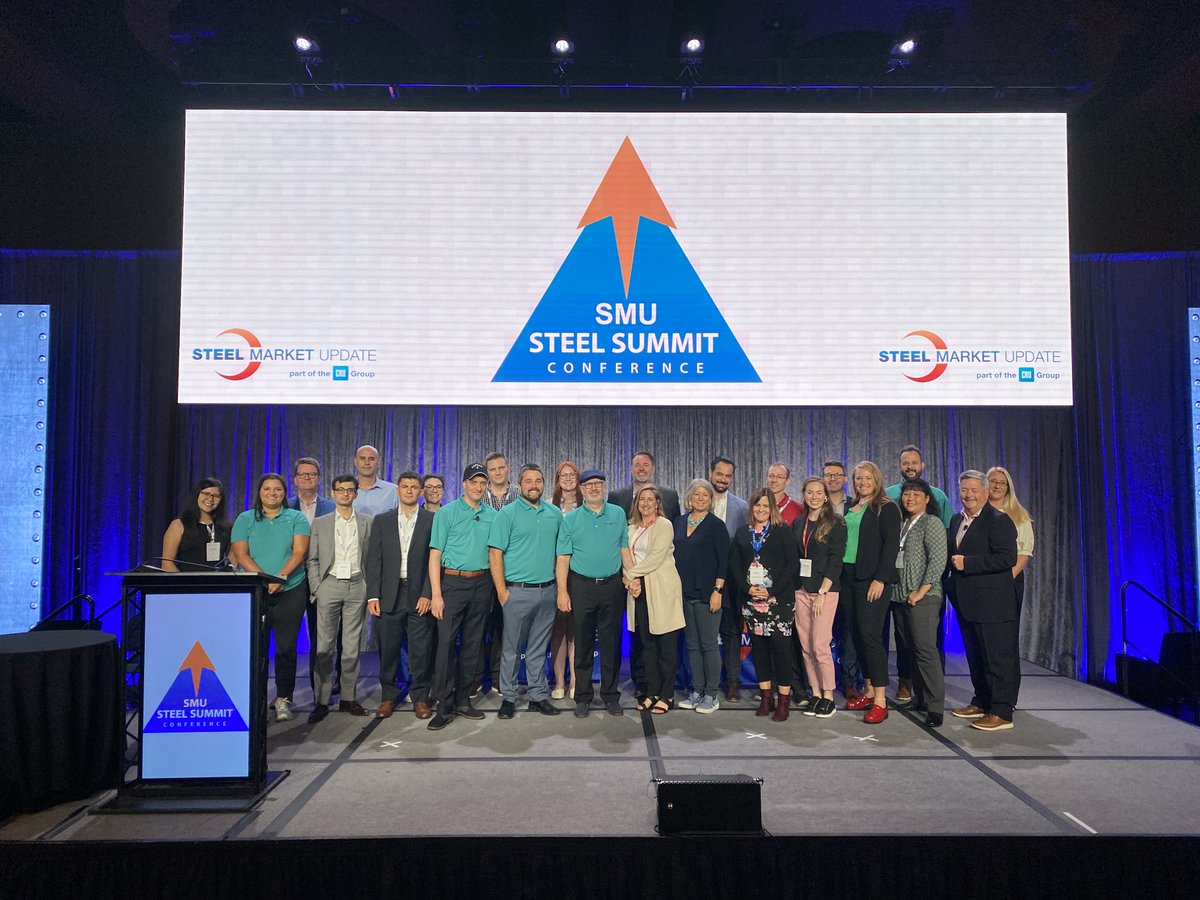 SMUSteel's tweet photo. Kudos to the SMU and CRU events and newsletter teams for all of the hard work that went into the 2022 SMU Steel Summit Conference. Next conference is the Tampa Steel Conference, Feb 5-7 in Tampa, FL #smusteel #tampasteelconference #steelsummit https://t.co/GCyRfTF0lN