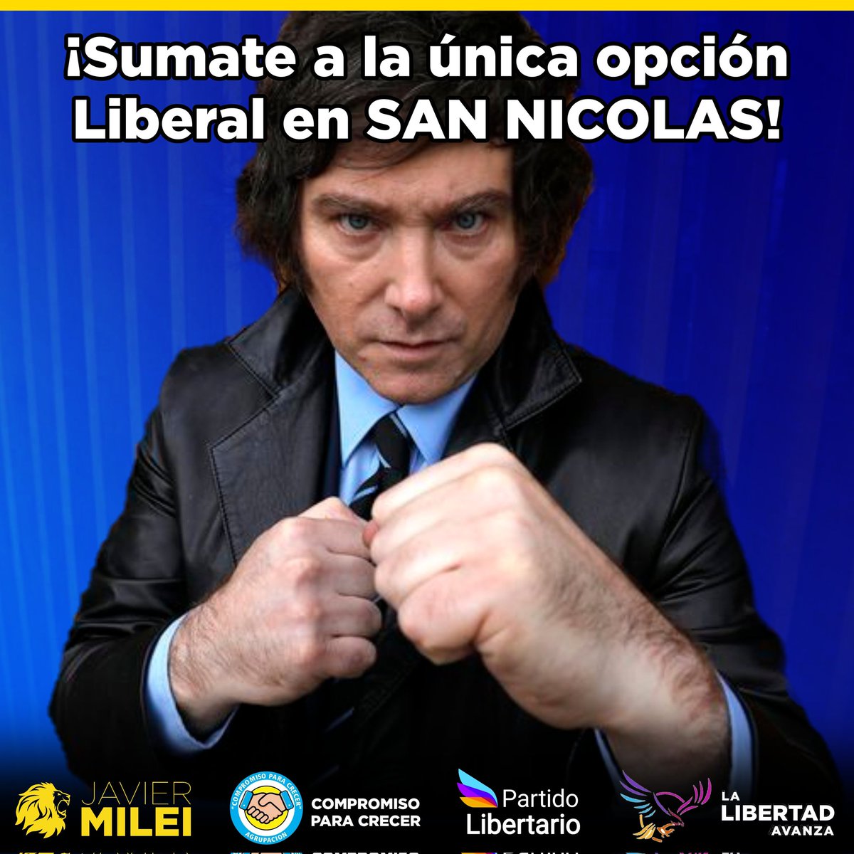 En San Nicolás, La Libertad Avanza.

#Milei2023 #Avancemos

<a href="/JMilei/">Javier Milei</a> <a href="/mauridiaz06/">Mauricio Diaz</a>